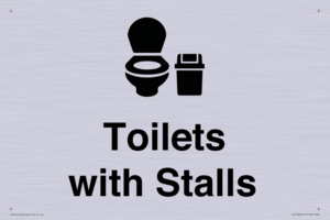 Toilets: Stalls with Sanitary Bin